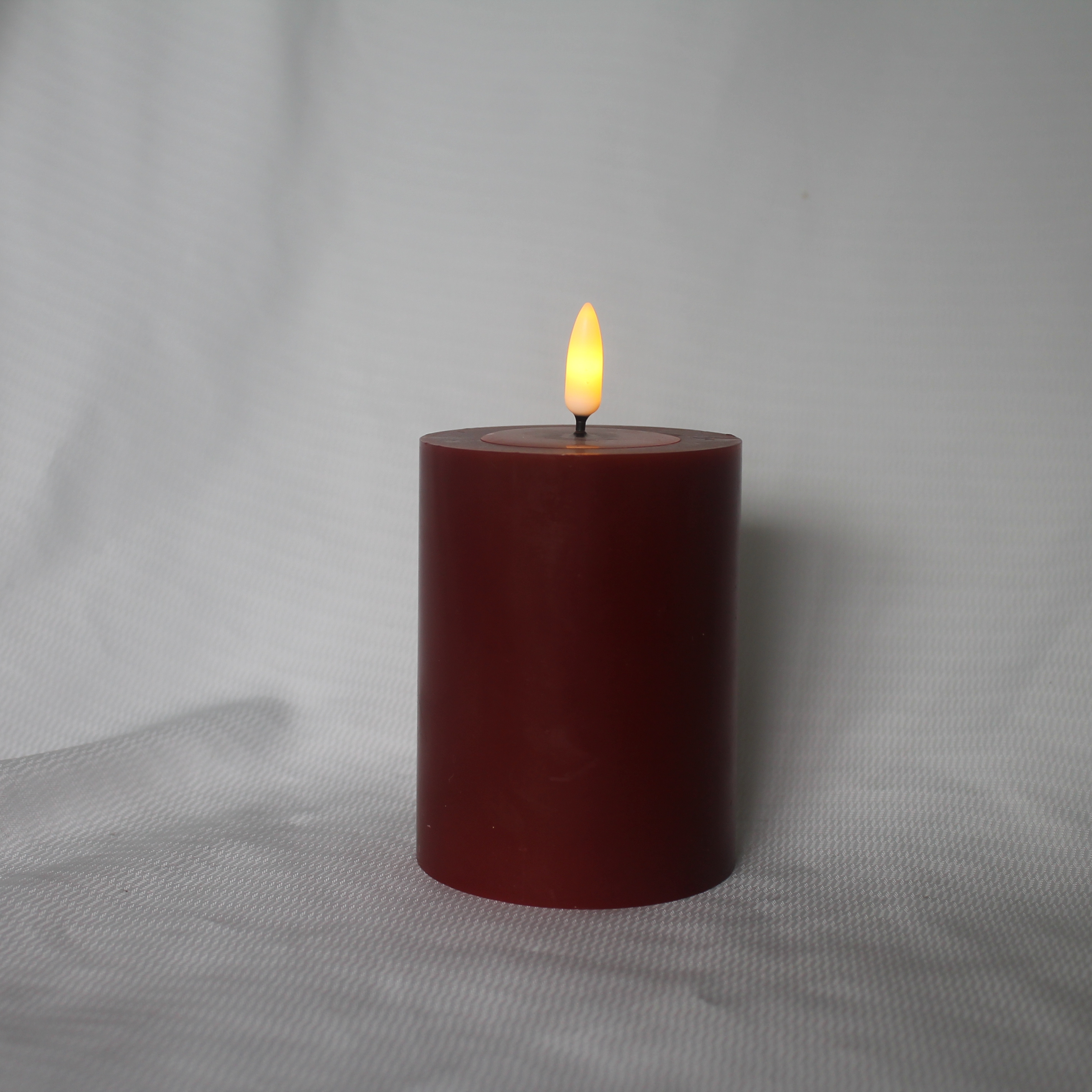 flameless candles battery operated led pillar Christmas  led birthday 3D frameless candles