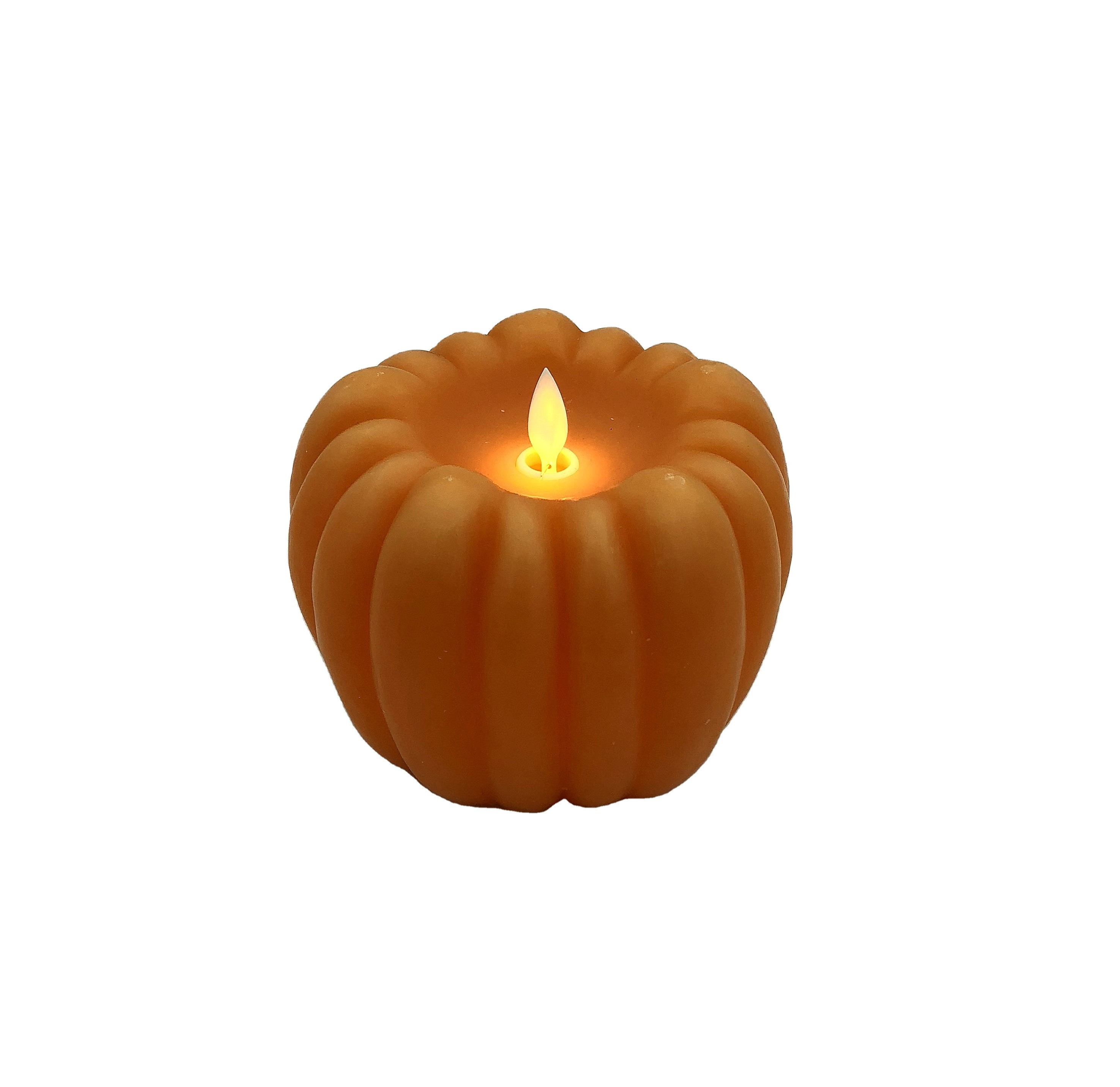 Pumpkin shaped electronic moving candles decorative lights Christmas lights wedding lights