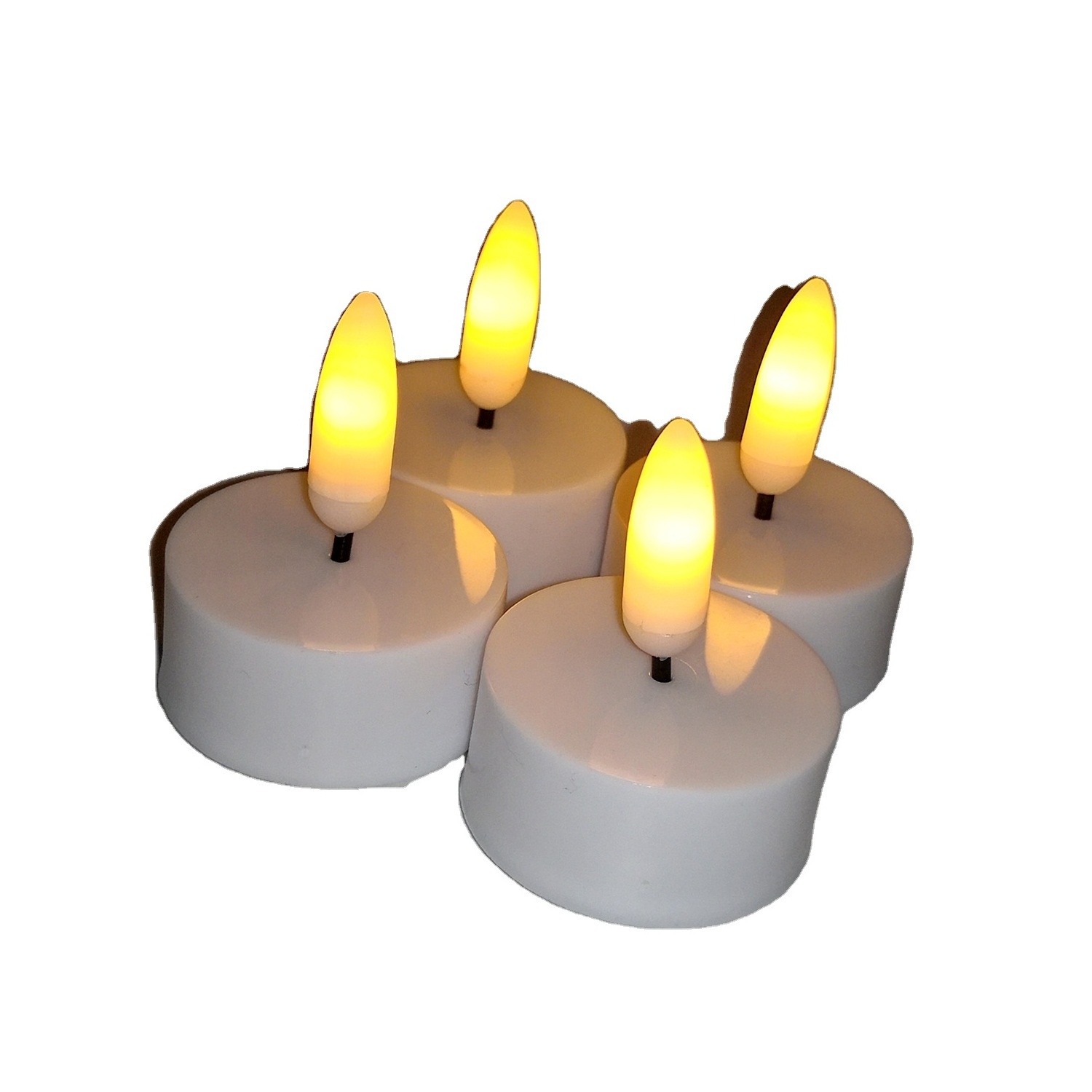 mini pillar electric votive candle  led flameless tea candle can customize the color you like