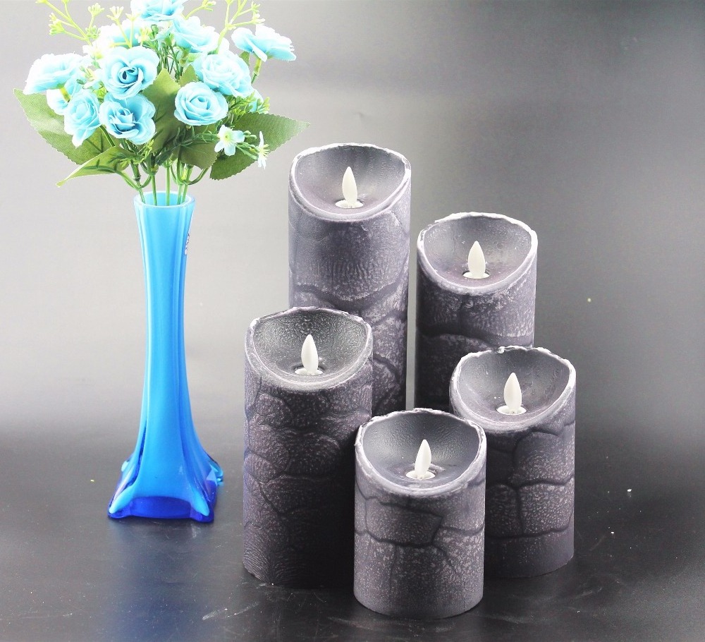 electronic led candle flickering citronella votive candles christmas ornament Real Wax Flicker 6 inch flameless candles products