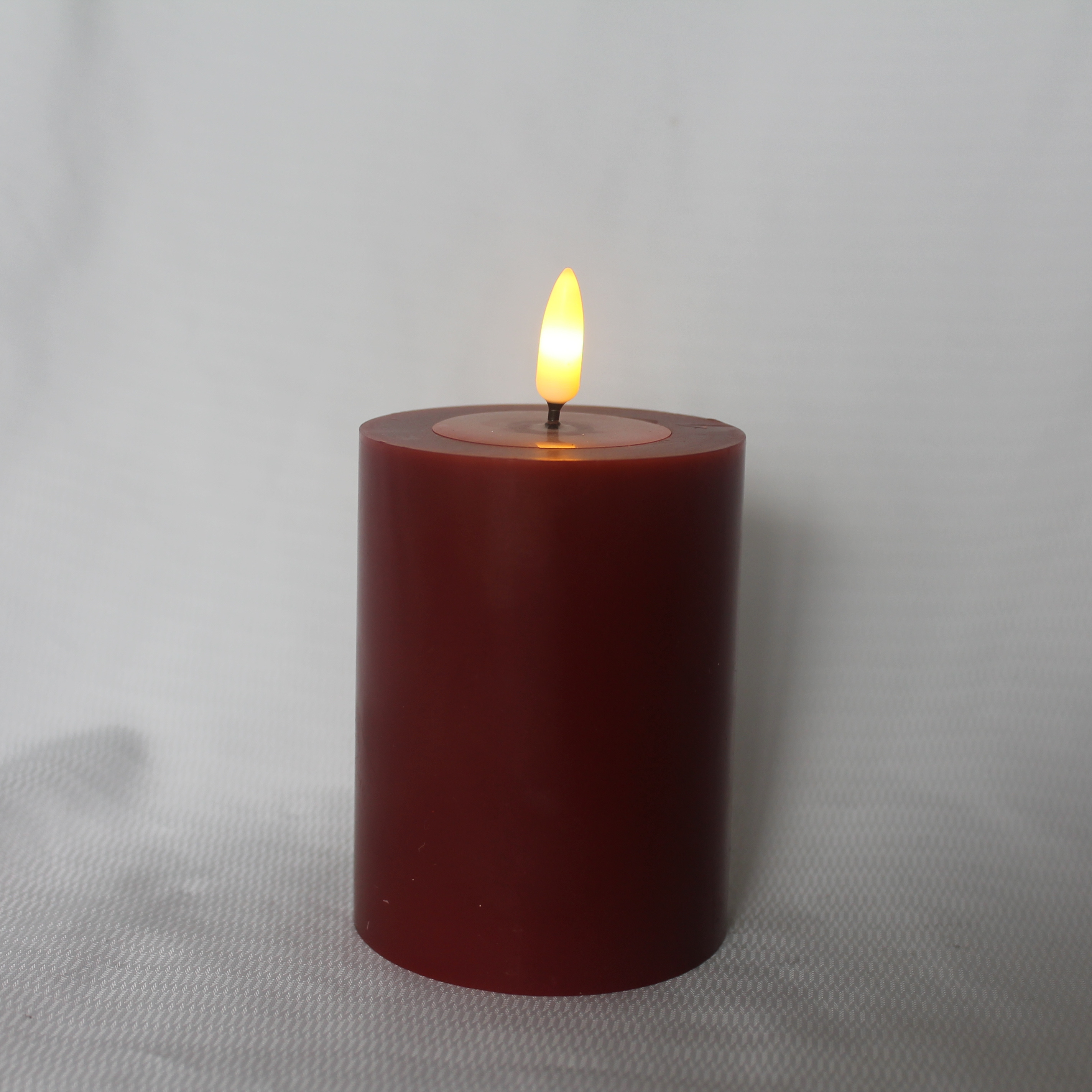 flameless candles battery operated led pillar Christmas  led birthday 3D frameless candles