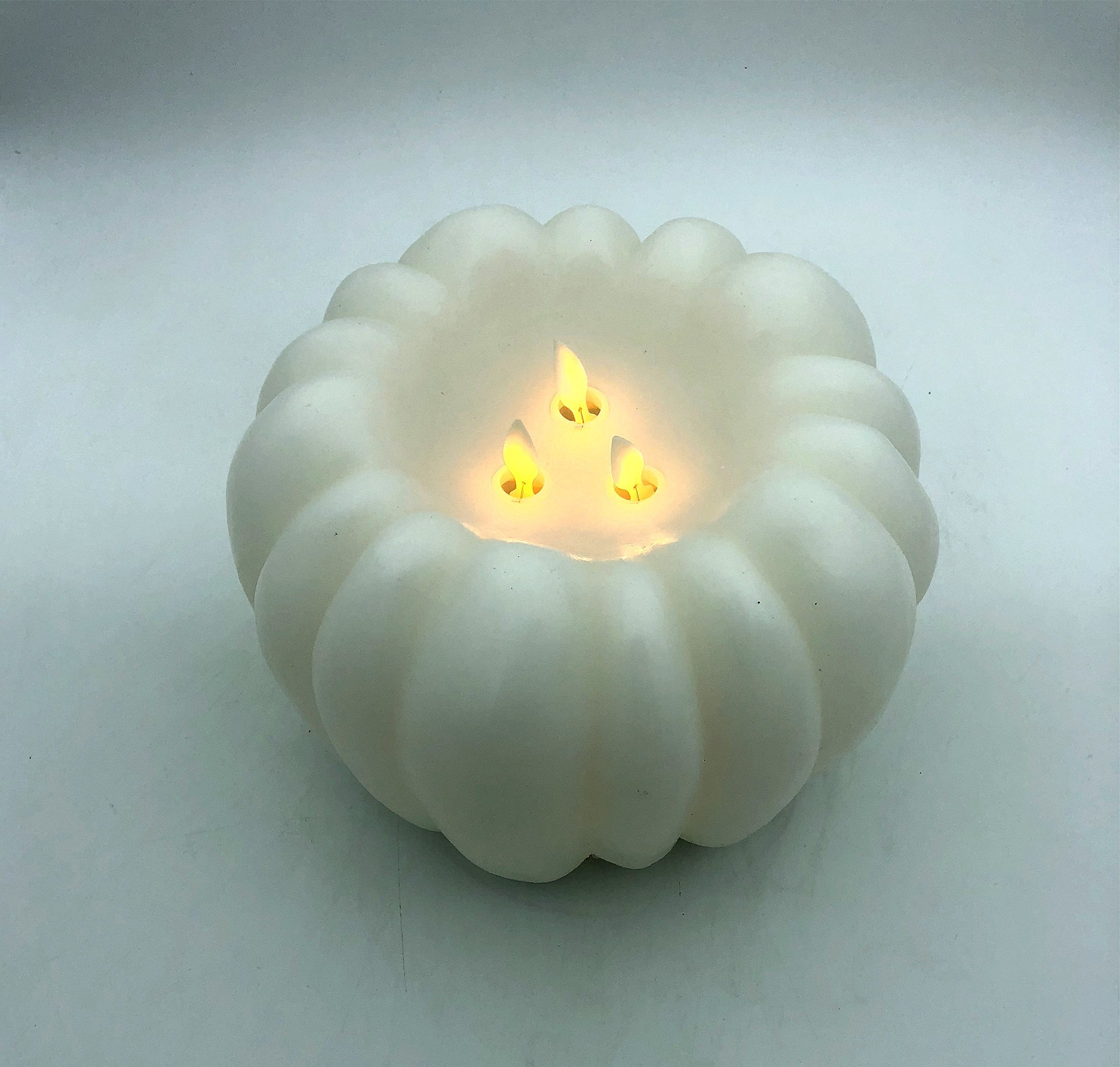 Pumpkin shaped electronic moving candles decorative lights Christmas lights wedding lights