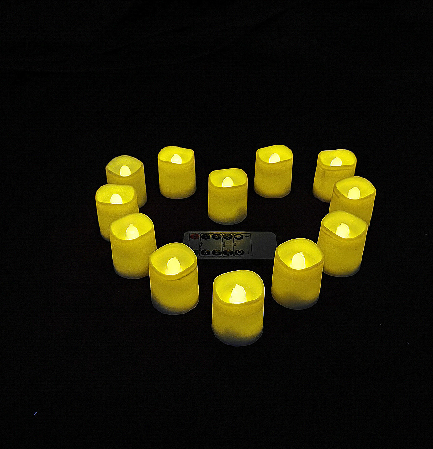 Wholesale Mini Plastic wedding Decorative tea light  flameless LED tealight candles