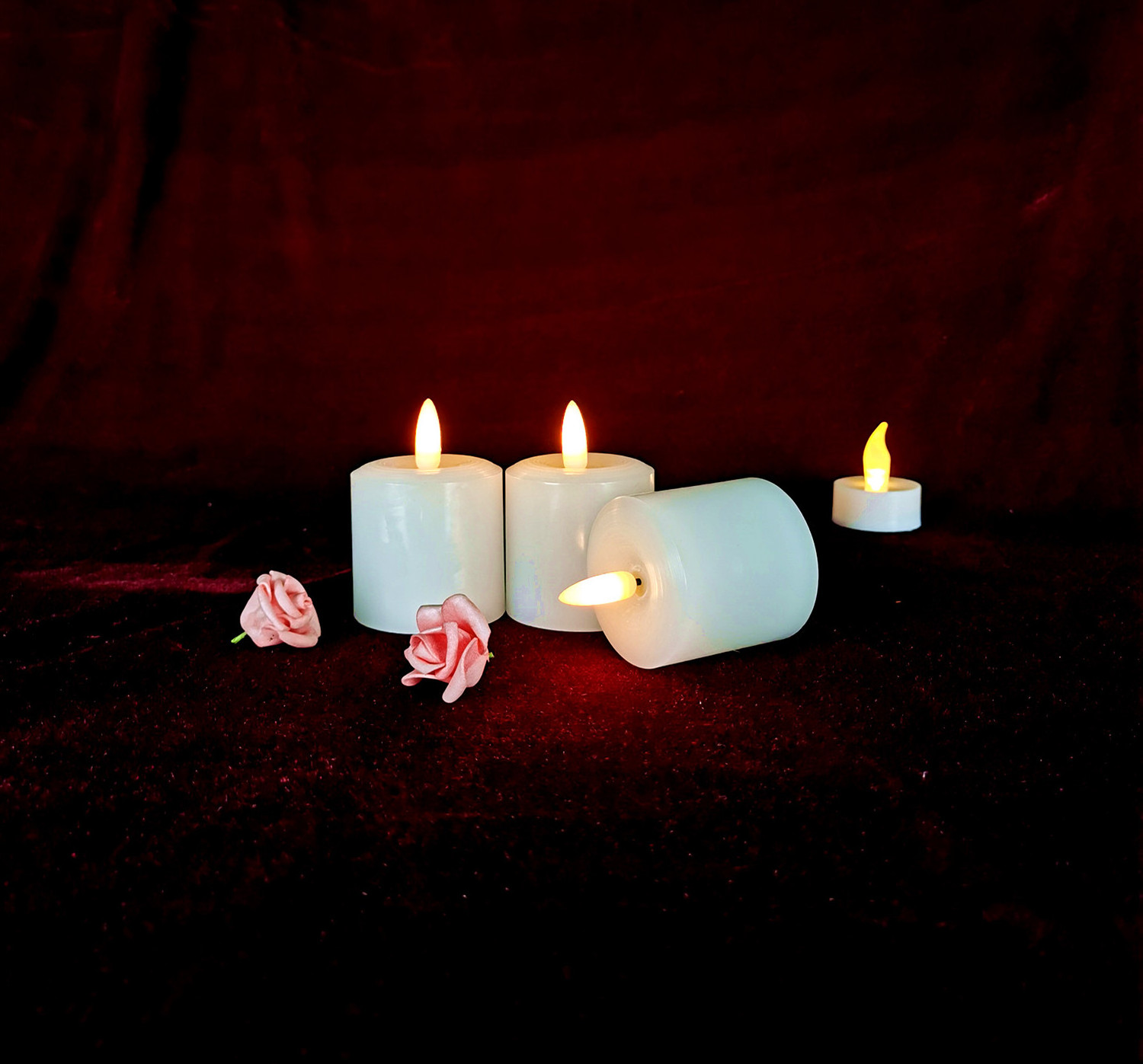 flickering flame  candles 3D flameless tea light led tealight