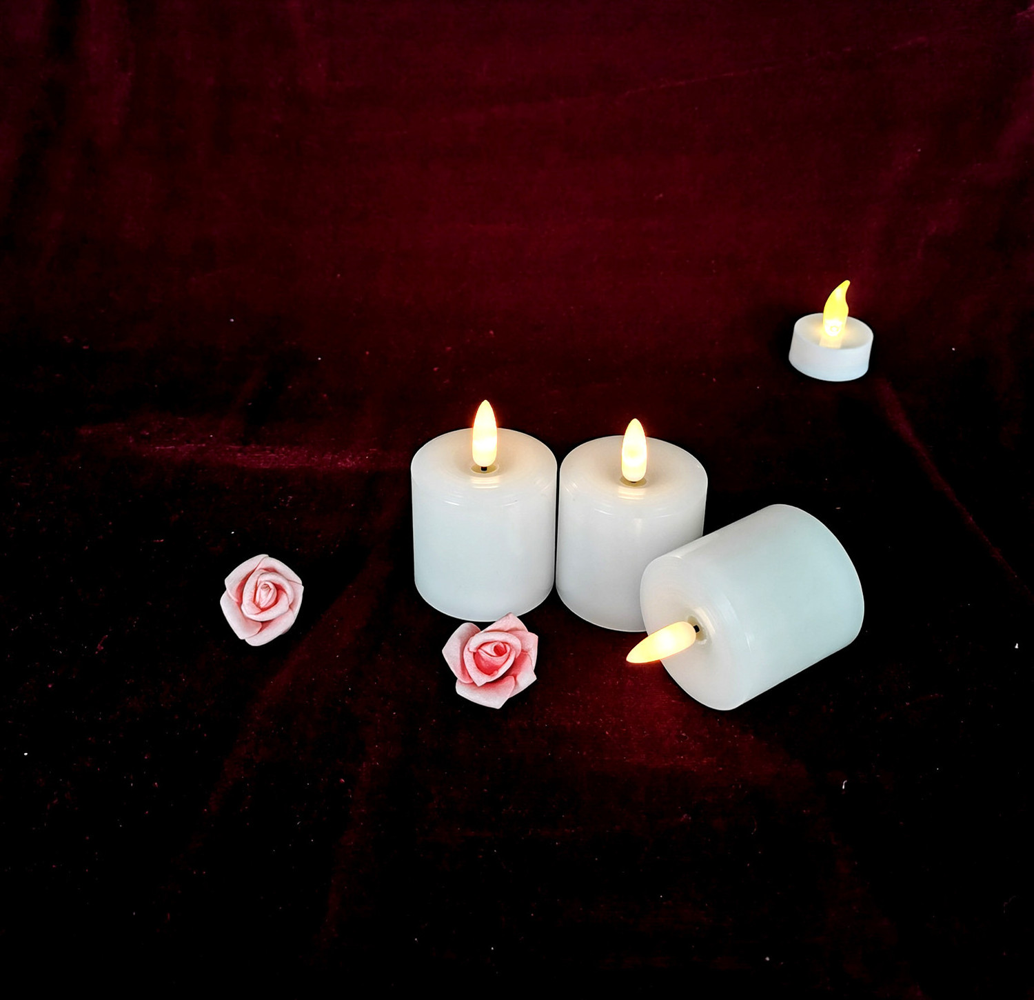 flickering flame  candles 3D flameless tea light led tealight