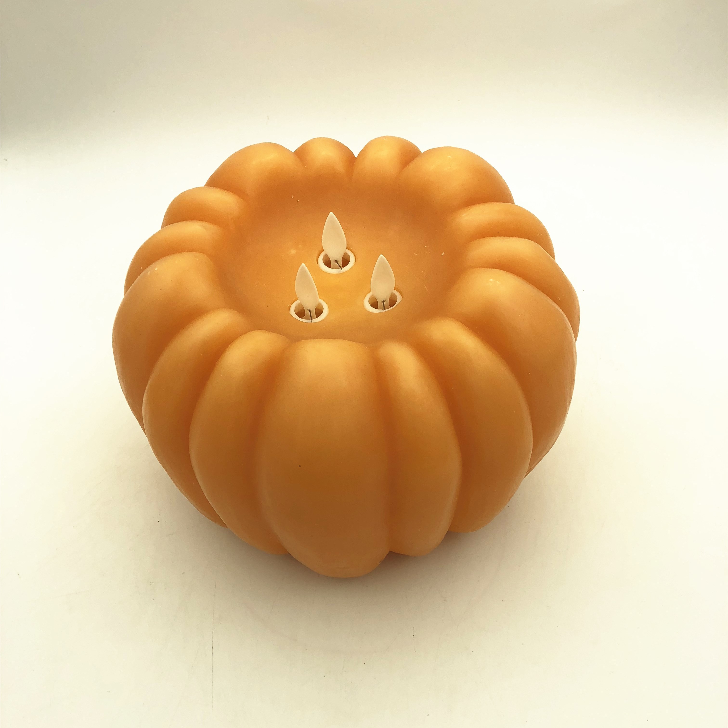 Pumpkin shaped electronic moving candles decorative lights Christmas lights wedding lights