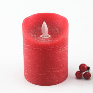 Hot sale mini battery operated Led Moving Flame Outdoor Christmas dancing flame led candle lights