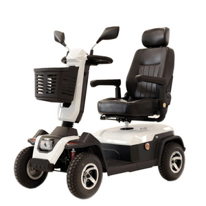 New arrival handsome design large size 4 wheel  electric power  mobility scooter for old elderly man