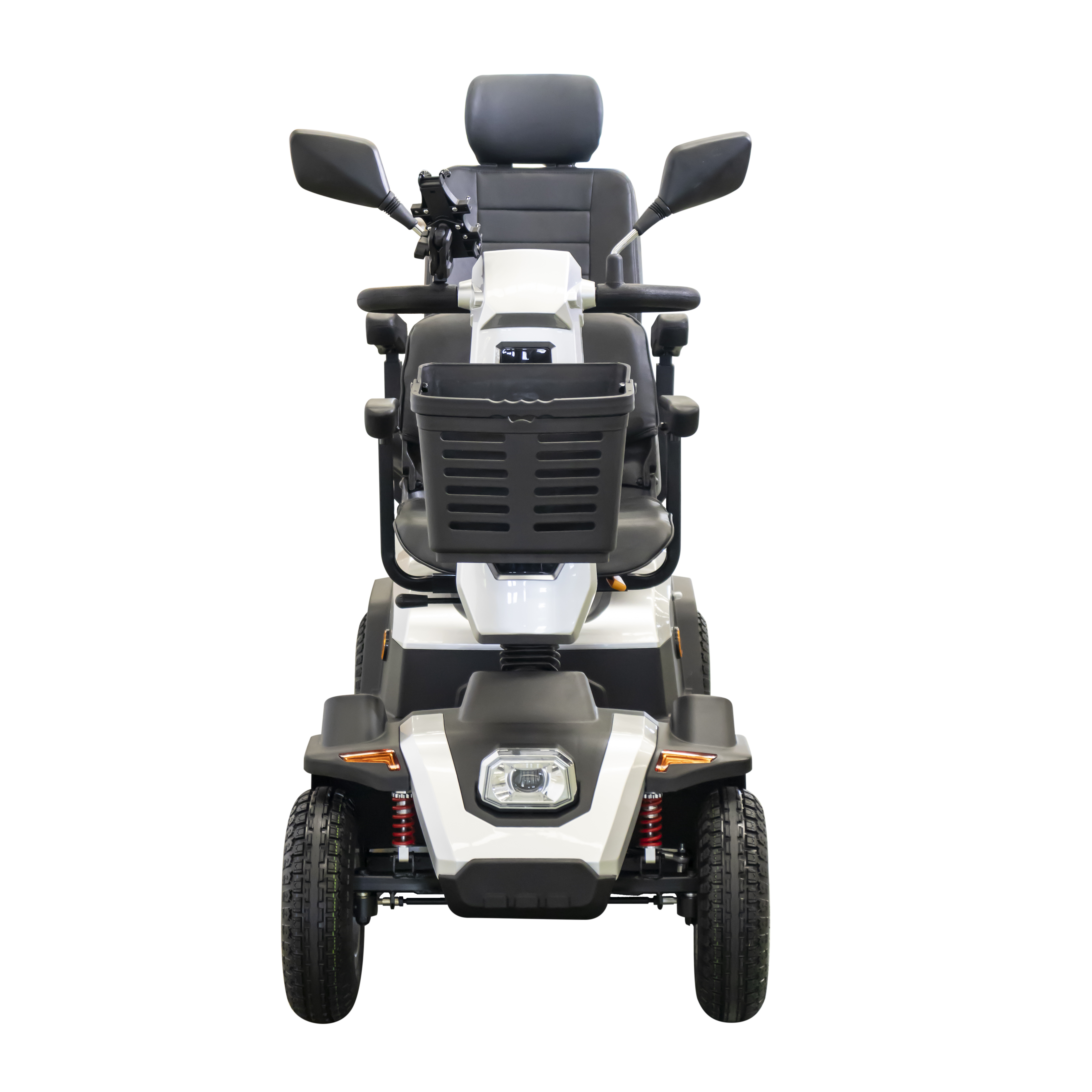 Electric Cars  4 Wheel Double two seat  Electric  Mobility Golf Scooters for Disabled Handicapped Elderly men