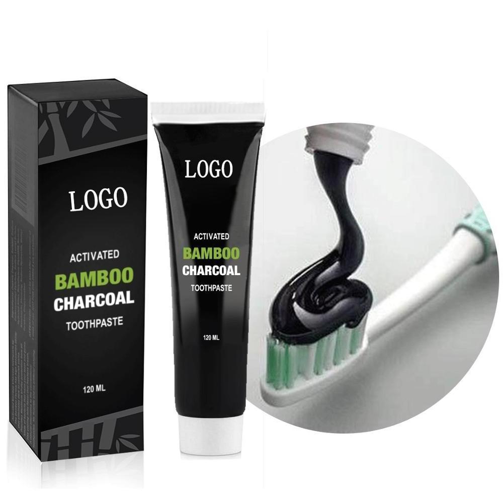 ISO CE USA approved activated bamboo stain remove charcoal teeth whitening kit toothpaste charcoal