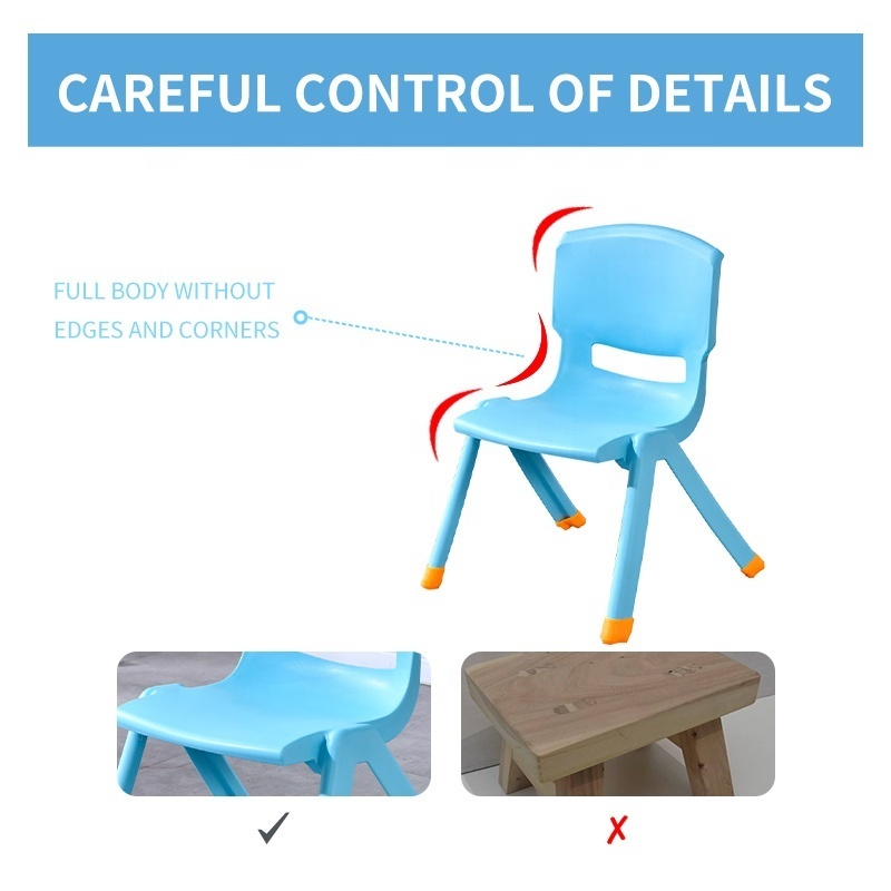 High Quality School Classroom Seating Stacking Daycare Nursery Furniture Preschool Children'S Plastic Children Kid Chair