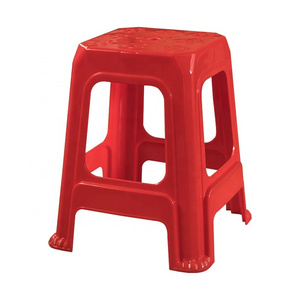 Convenient Non-Slip Thickened Modern Chair Stool Strong Load-Bearing Chinese Tall Plastic Stool Seat