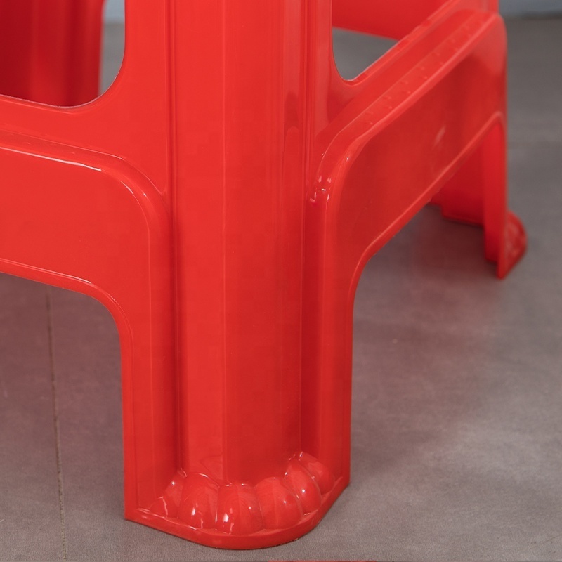 Convenient Non-Slip Thickened Modern Chair Stool Strong Load-Bearing Chinese Tall Plastic Stool Seat