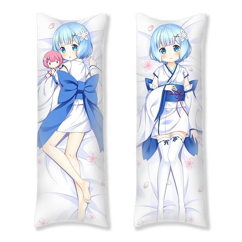 cheap wholesale anime body pillow case uncensored custom printed dakimakura