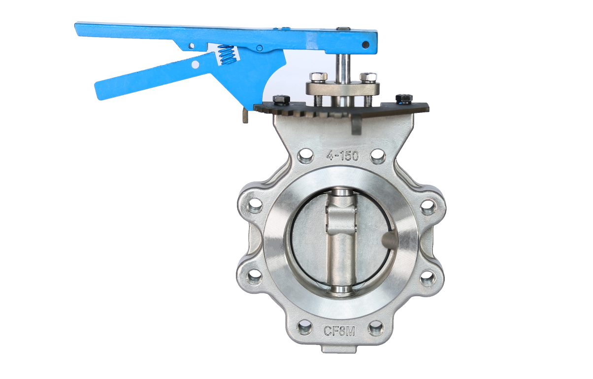 Fireproof high performance lug butterfly valve