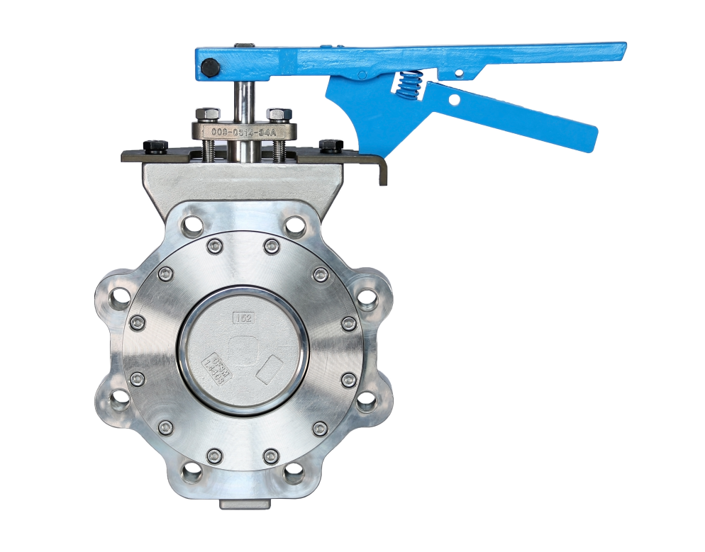 Fireproof high performance lug butterfly valve