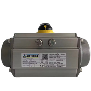 Waterproof, explosion-proof and acid-resistant 90 degree rotating aluminum alloy PT pneumatic actuator