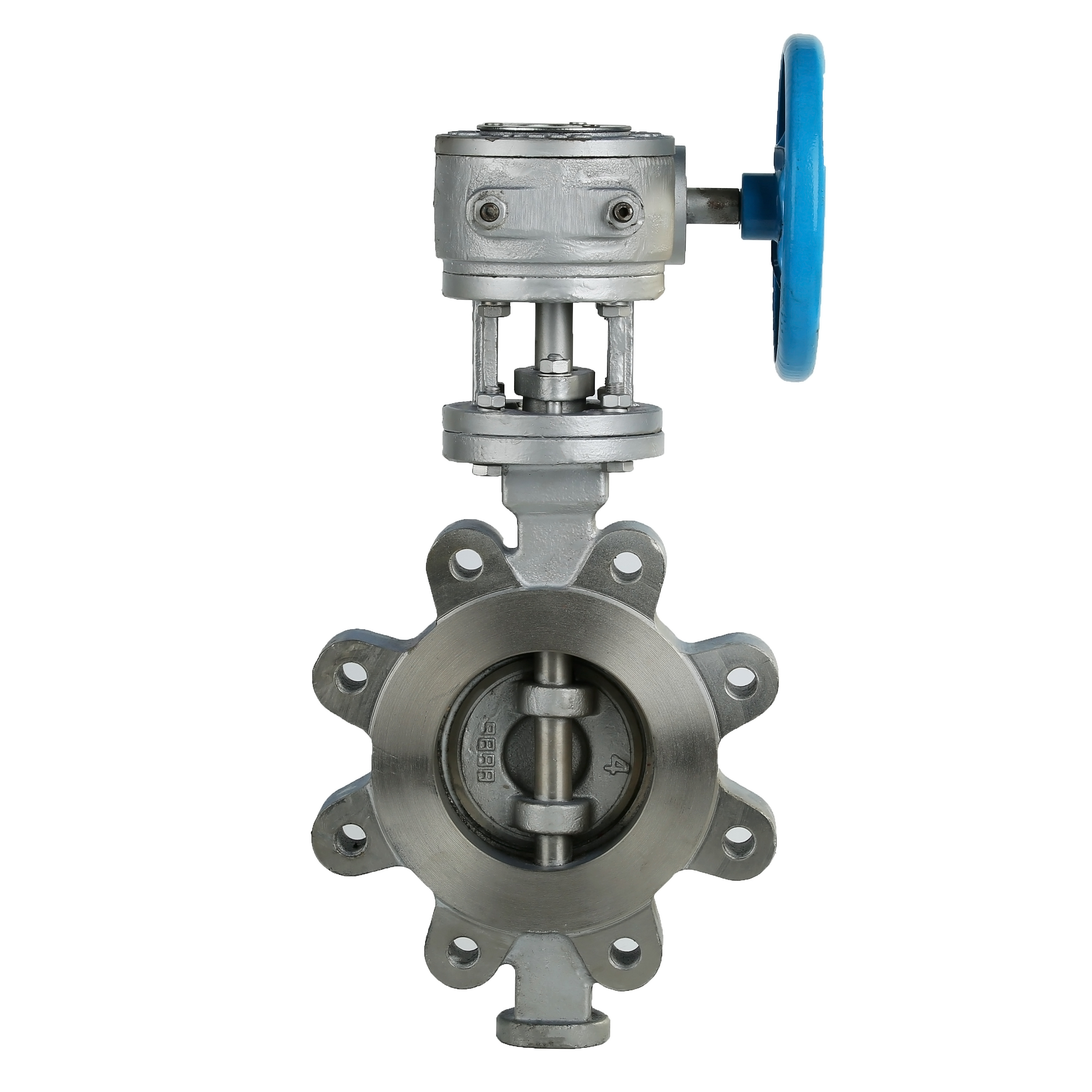 Pressure-resistant corrosion-resistant lug metal seal butterfly valves