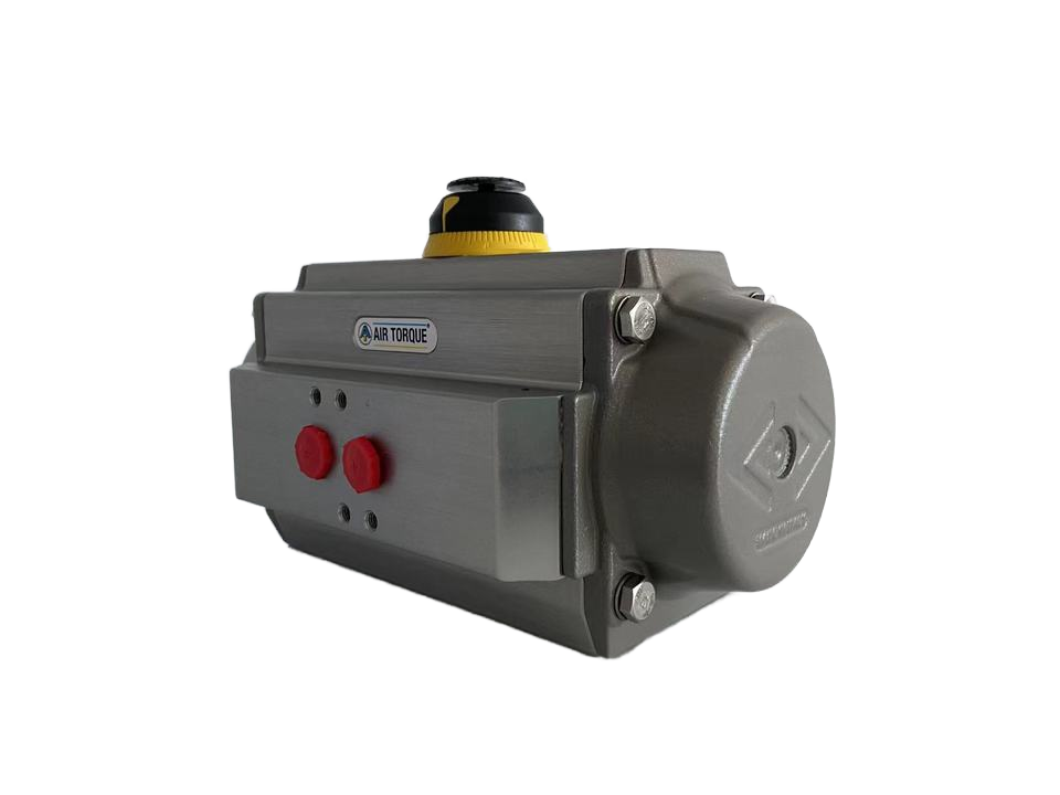 Waterproof, explosion-proof and acid-resistant 90 degree rotating aluminum alloy PT pneumatic actuator