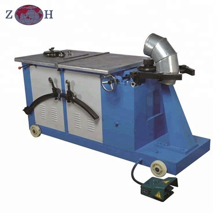 hydraulic gorelocker elbow making machine