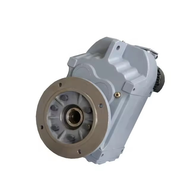 GFF/GFAF series helical Inline electric motor helical parallel gearbox