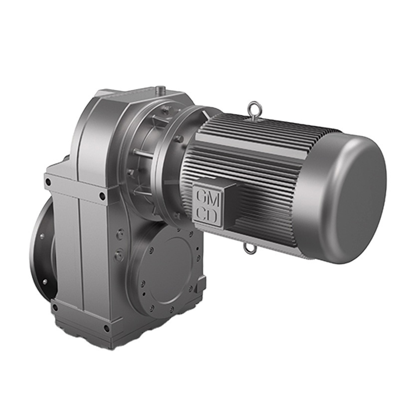 GFF/GFAF series helical Inline electric motor helical parallel gearbox