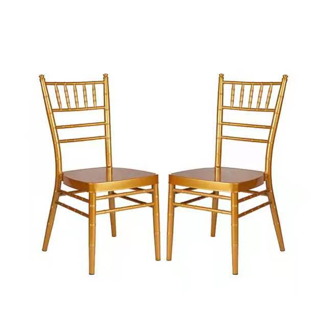 new metal luxury gold tiffany chivalry dining chair for restaurant and weeding