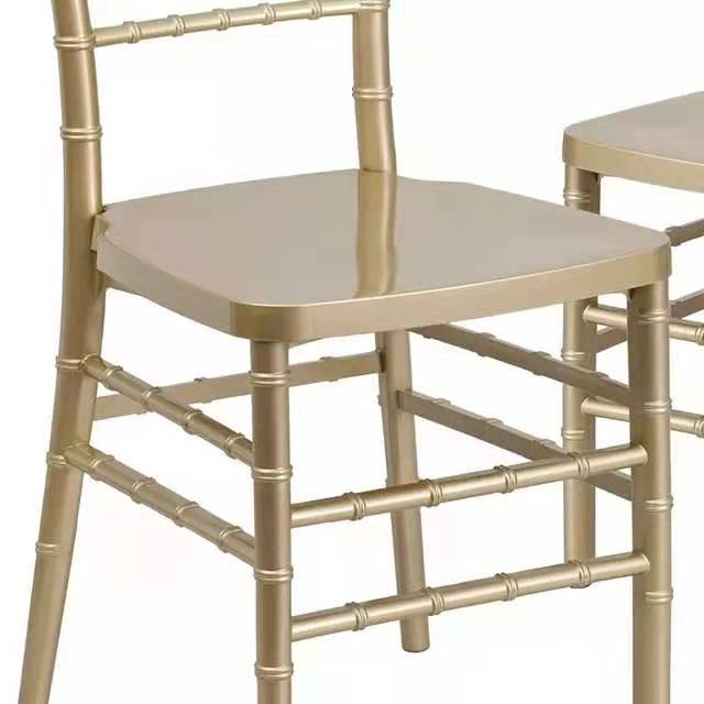 new metal luxury gold tiffany chivalry dining chair for restaurant and weeding