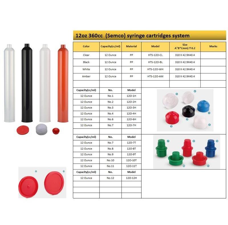 6oz  Syringe cartridges barrels  glue dispensing cartridge  for solder glue dispenser semc 180ml