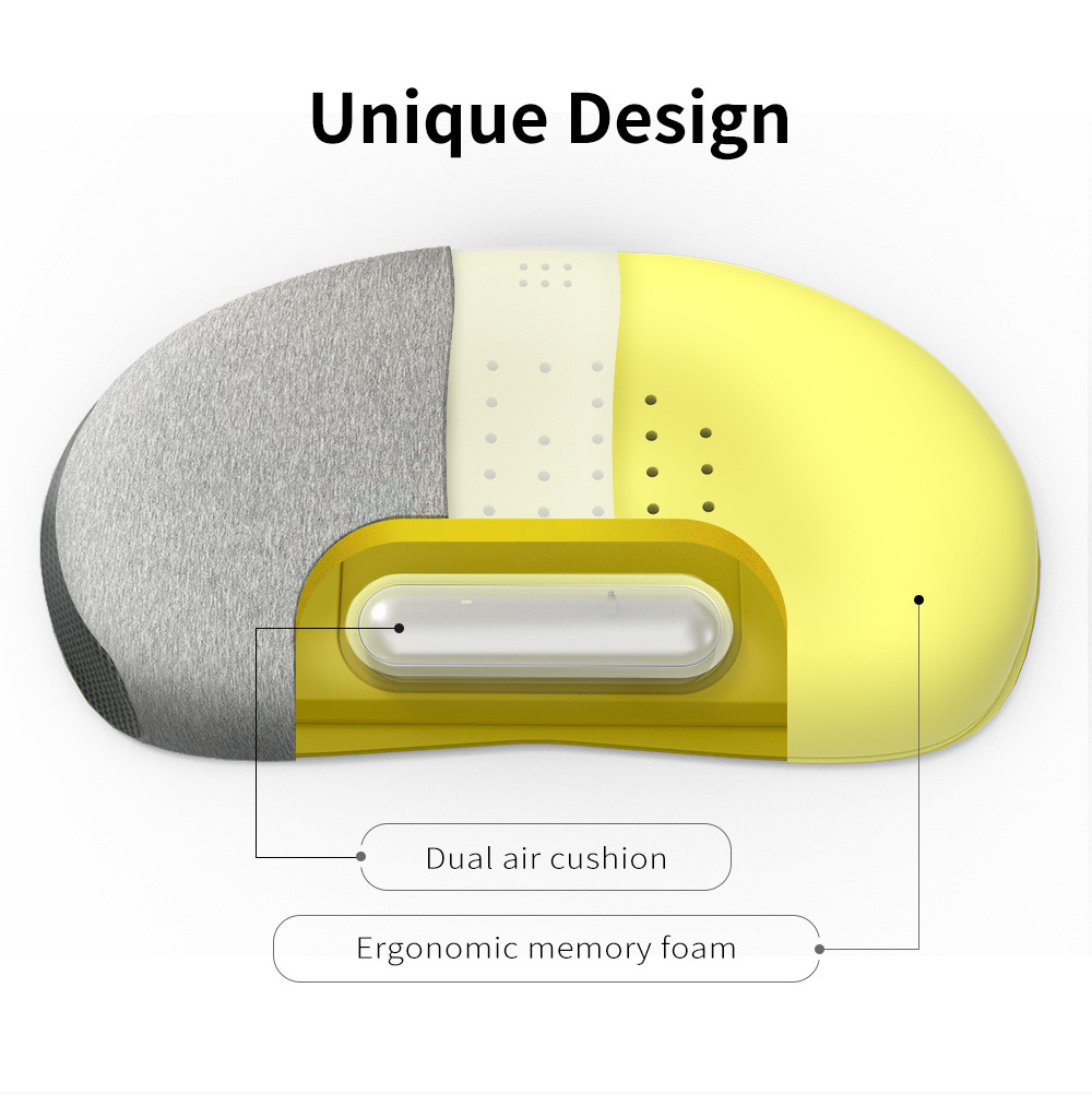 Anti-snore Smart AI bed Pillow with space memory foam filler