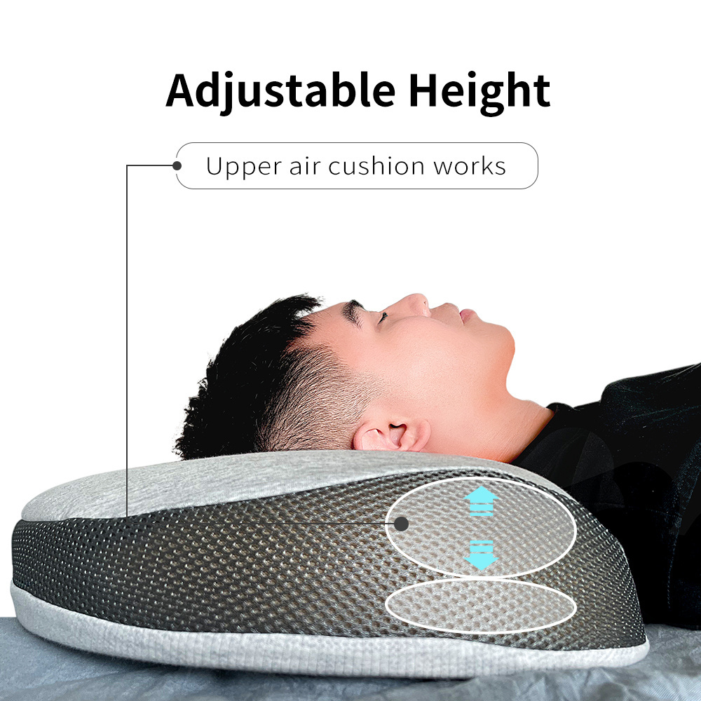 Anti-snore Smart AI bed Pillow with space memory foam filler