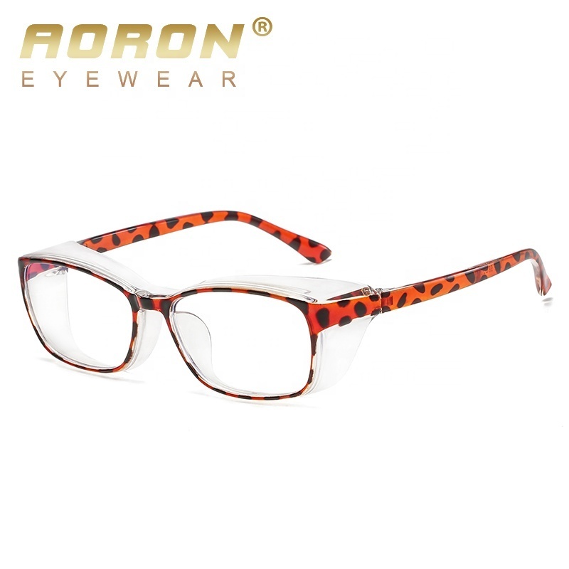 Aoron High Quality Anti Blue Light Eyewear Protection Eye Anti Fog Flour-proof Prescription Safety Glasses Shades 3032