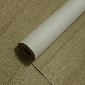 Zhenling wallpaper design natural straw grasscloth hemp wall paper 3d home decoration mural wallpaper