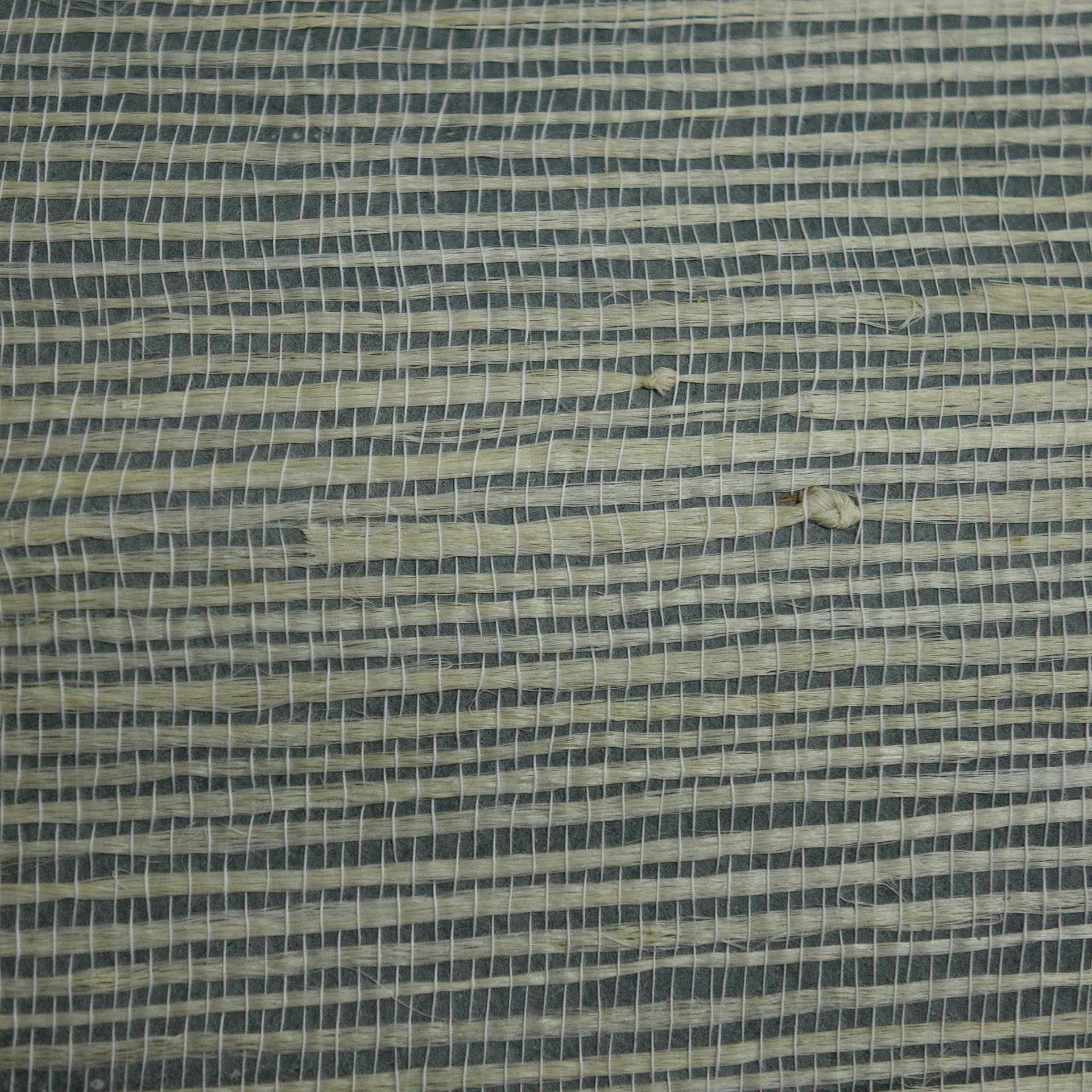 Zhenling wallpaper design blue natural hemp strip wallpaper for flexible wall tiles interior decoration