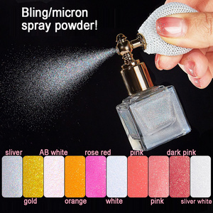 Spray Glitter Powder Eco-Friendly Chunky nail Acrylic Nail Glitter  Powder Body Face Glitter for Party Decoration