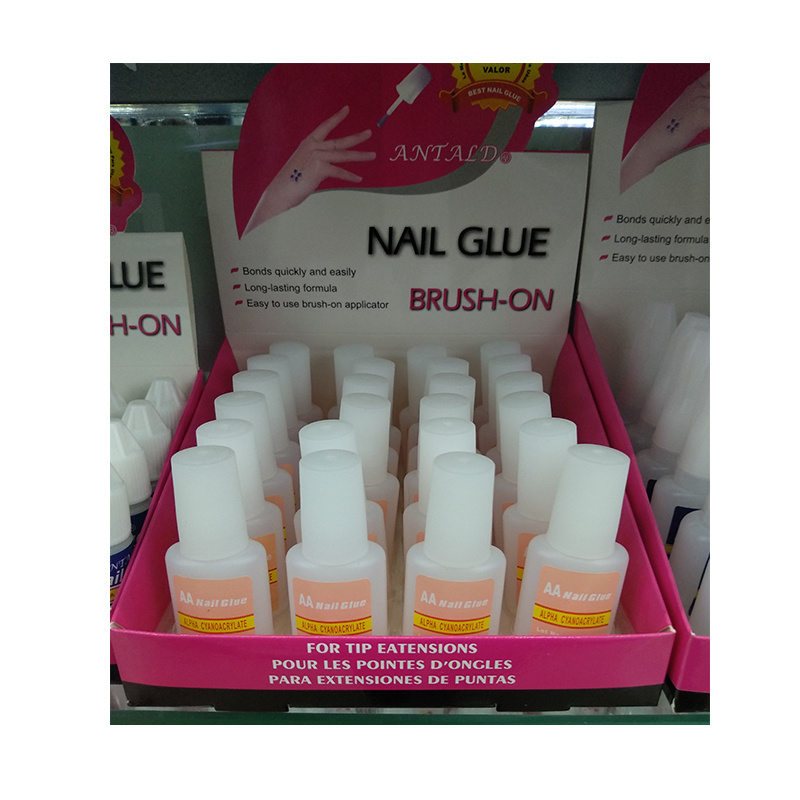 Non-toxic Waterproof Glue 10g Nail-free Glue Adhesive Waterproof Nail Glue For Press On Nails