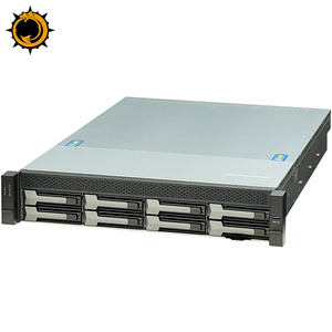 ZhenLoong X28 2u 8 bays hard disk hot swap storage server rack case chassis with mini SAS SATA 12Gb backbplane SFF8643