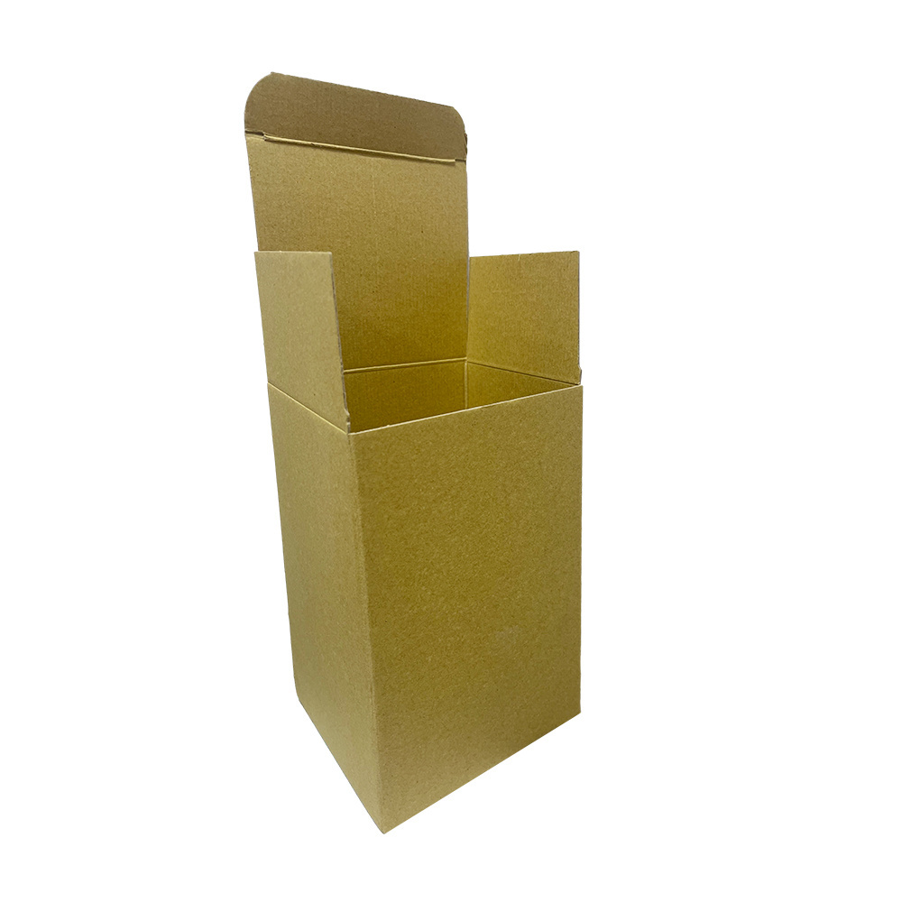 Wholesale Customized Chocolate Colour Kraft Paper Box For Packaging Kraft Made In China