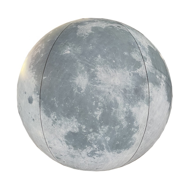 Inflatable lighting moon balloon Inflatable earth moon nine planets hanging LED model