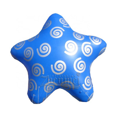 Zhenmei Advertising Inflatable star PVC Flying Helium Balloon For Parade