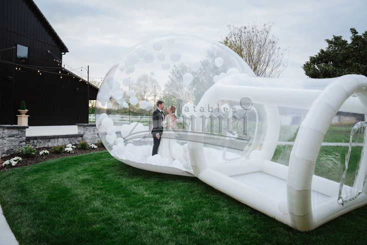 Outdoor Camping Event Wedding Party Inflatable Bubble tent,Inflatable Bubble Tent PVC  Clear Transparent Igloo Dome Tent