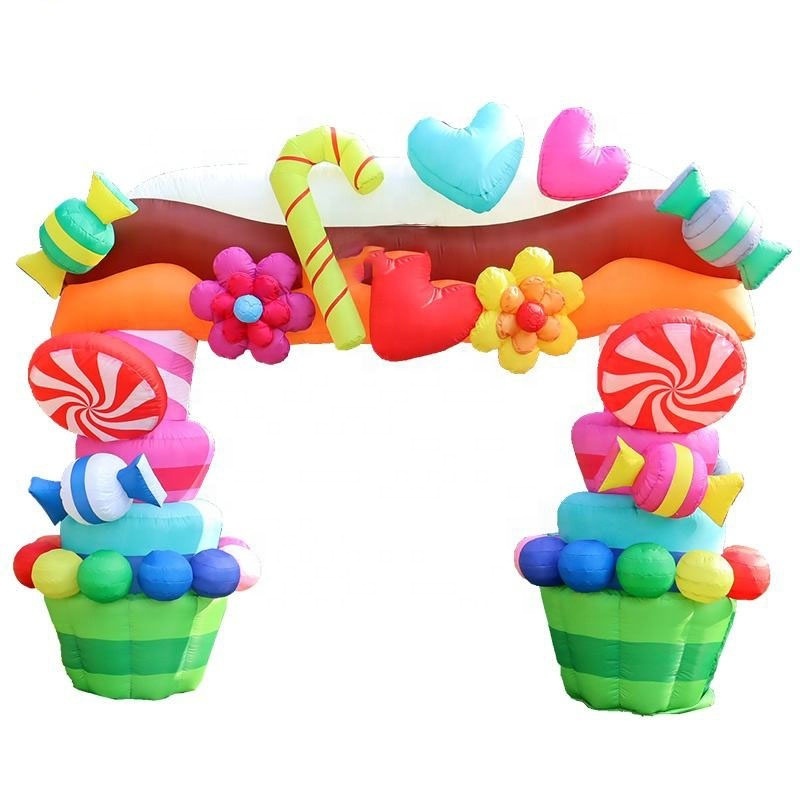 Inflatable candy arch ,inflatable rainbow arch ,inflatable wedding arch