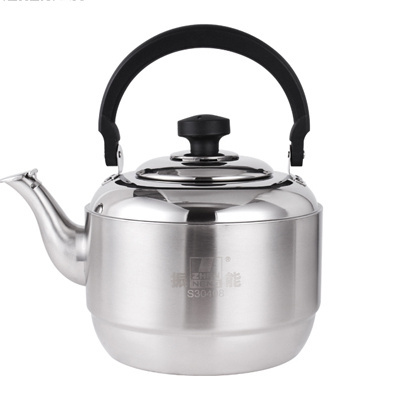 5L teapot kettle SUS304 stainless steel whistle kettle travel tea pot with bakelite handle