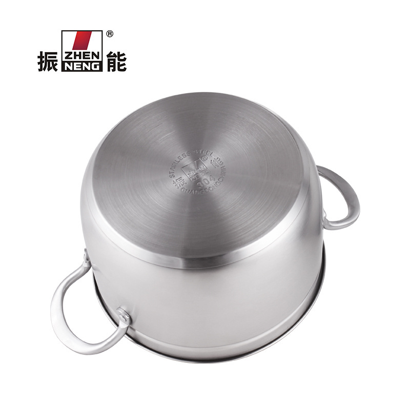 24cm Steamer Pot Stainless Steel Stockpot Hotpot Food Steamer Pot Cookware Household Cooking Tool Boiler Soup Steaming Pot