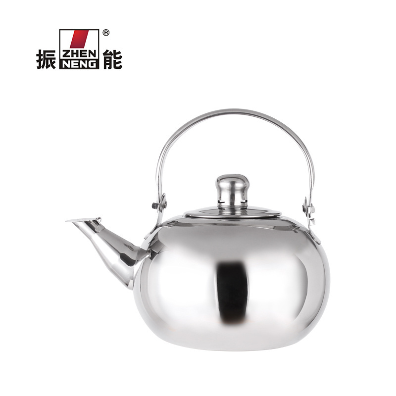 14CM High quality kitchen accessories small size stainless steel whistle non-electric boiling tea kettle with filter