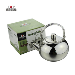 18CM/2L stainless steel 201 tea kettle spherical boiling kettle for tea making or boil water