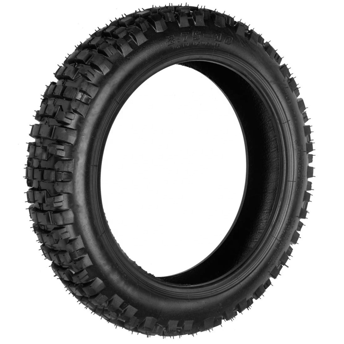 HIAORS 2.75-10 2.75x10 Tire for 49cc 70cc 110cc Off Road Mini Moto Pit Dirt Bike CRF50 PW50 TTR50 JR50 50SX KDX50 TaoTao DB10