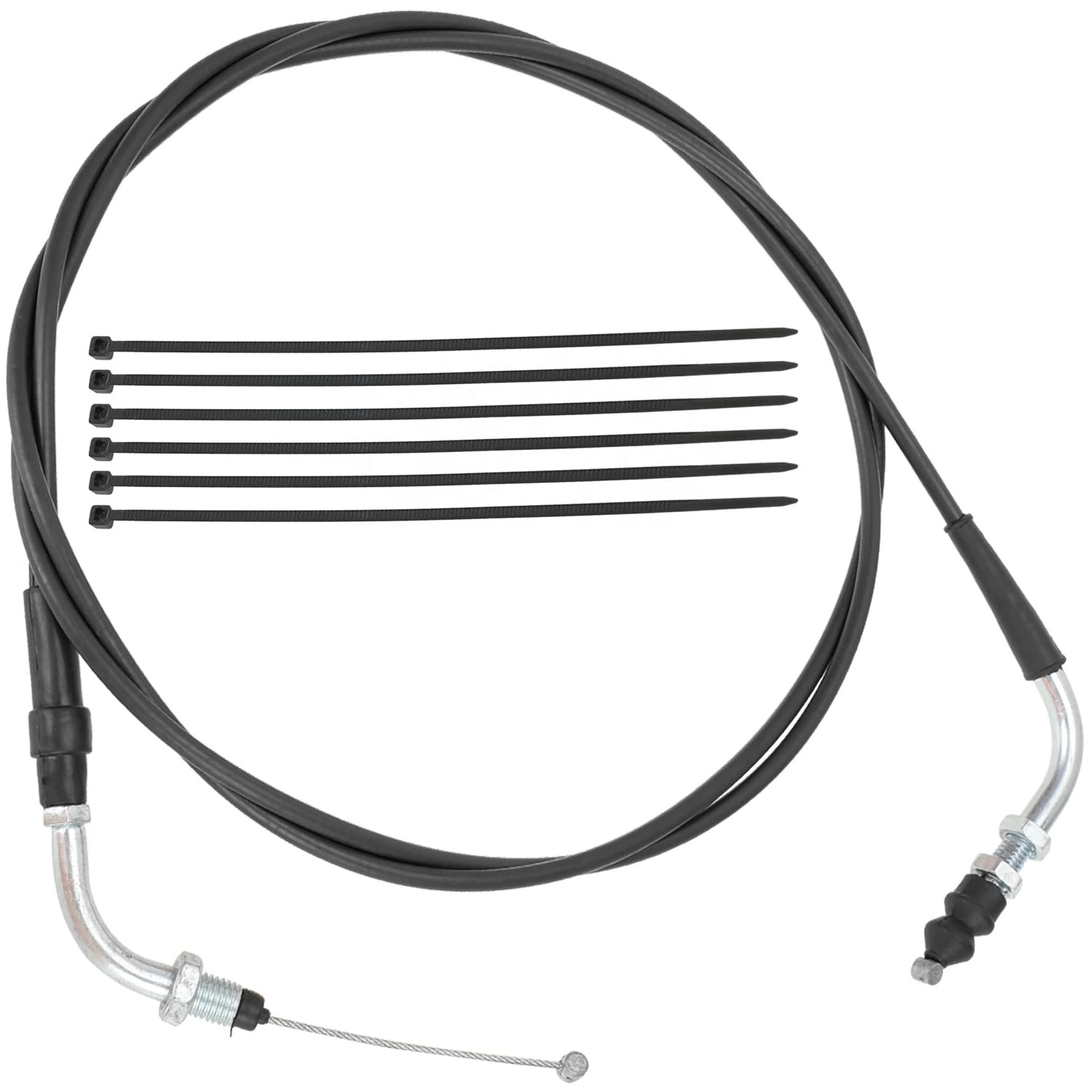 HIAORS 78 inch Throttle Cable for GY6 50cc-150cc Tao Tao BWS Lancer Thunder Vip Future Champion Scooter Moped Go Kart