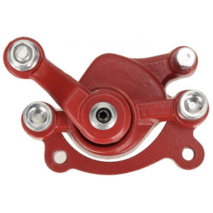 HIAORS Front Disc Brake Caliper for MM-B80 105cc Motovox MBX10 CT100U 47 49cc Mini Bike ATV Scooter Dirt Pocket Bike Go Kart Red