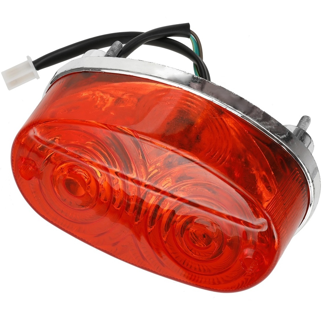 HIAORS 12V Rear Brake ATV Tail Light for Quad 4 Wheeler 110cc 125cc 150cc 200cc 250cc TaoTao Baja Yamoto Sunl Roketa